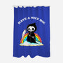 Have A Nice Die-none polyester shower curtain-retrodivision