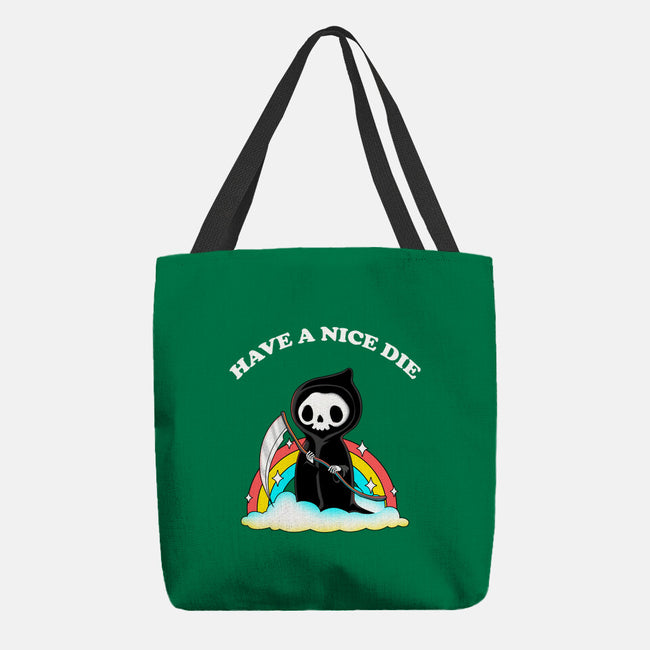 Have A Nice Die-none basic tote-retrodivision