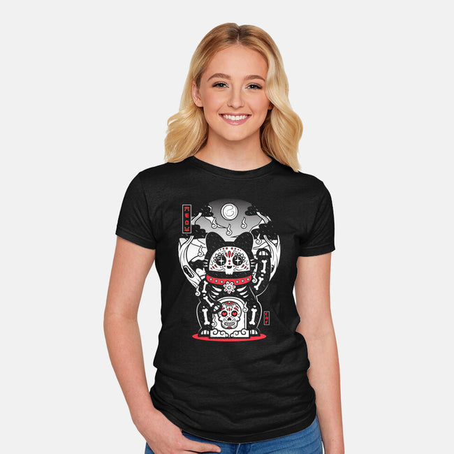 Dead Cat-womens fitted tee-krisren28