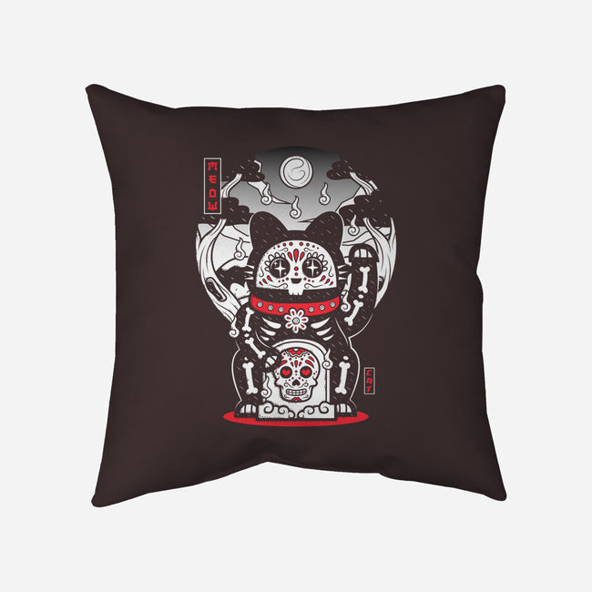 Dead Cat-none removable cover w insert throw pillow-krisren28