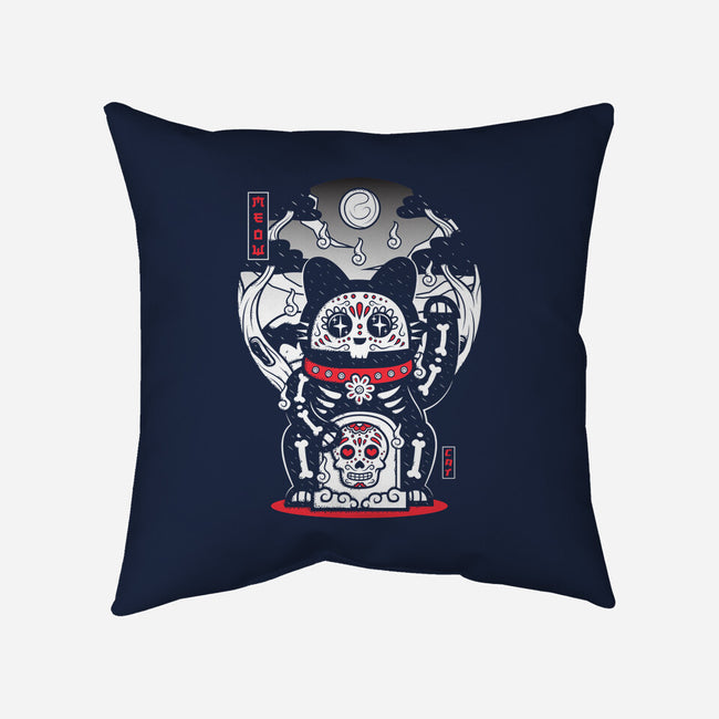 Dead Cat-none removable cover w insert throw pillow-krisren28