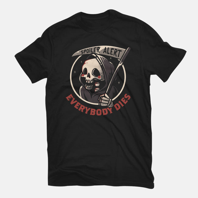 Everybody Dies-womens fitted tee-eduely
