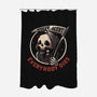 Everybody Dies-none polyester shower curtain-eduely