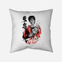 Tokyo Sumi-E-none removable cover throw pillow-DrMonekers
