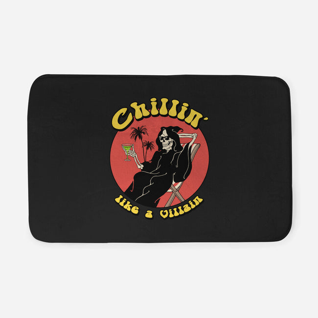 Chillin' Like A Villain-none memory foam bath mat-vp021