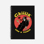 Chillin' Like A Villain-none dot grid notebook-vp021