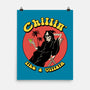 Chillin' Like A Villain-none matte poster-vp021