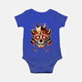 Samurai Calavera Skull-baby basic onesie-NemiMakeit