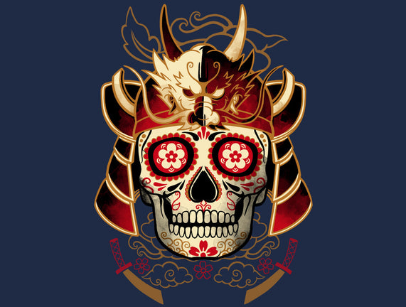 Samurai Calavera Skull