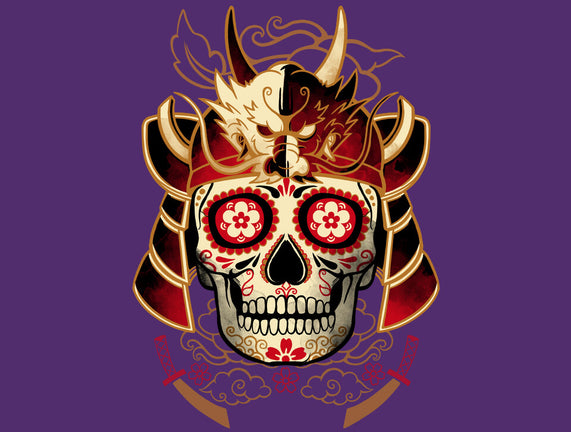 Samurai Calavera Skull