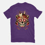 Samurai Calavera Skull-womens basic tee-NemiMakeit