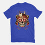Samurai Calavera Skull-womens basic tee-NemiMakeit