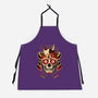 Samurai Calavera Skull-unisex kitchen apron-NemiMakeit