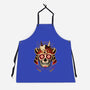 Samurai Calavera Skull-unisex kitchen apron-NemiMakeit