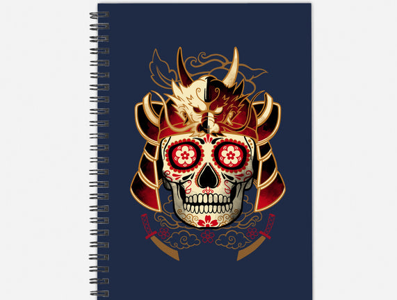 Samurai Calavera Skull