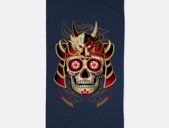 Samurai Calavera Skull