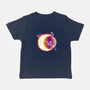 Space Moon-baby basic tee-Vallina84