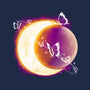 Space Moon-none removable cover w insert throw pillow-Vallina84