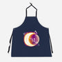Space Moon-unisex kitchen apron-Vallina84