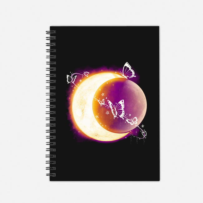 Space Moon-none dot grid notebook-Vallina84