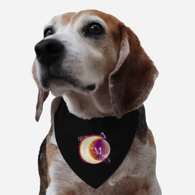 Space Moon-dog adjustable pet collar-Vallina84