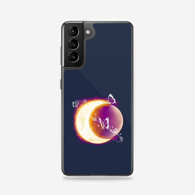 Space Moon-samsung snap phone case-Vallina84