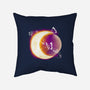 Space Moon-none removable cover w insert throw pillow-Vallina84