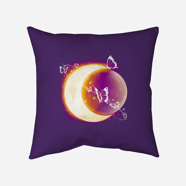 Space Moon-none removable cover w insert throw pillow-Vallina84