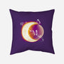 Space Moon-none removable cover w insert throw pillow-Vallina84