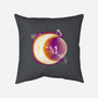 Space Moon-none removable cover throw pillow-Vallina84
