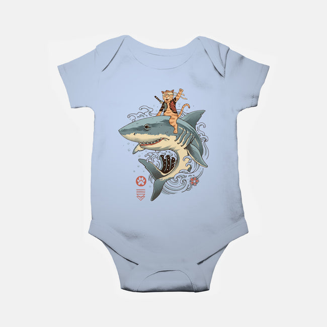Catana Shark-baby basic onesie-vp021