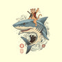 Catana Shark-none removable cover w insert throw pillow-vp021