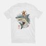 Catana Shark-womens fitted tee-vp021
