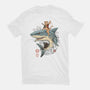 Catana Shark-mens heavyweight tee-vp021