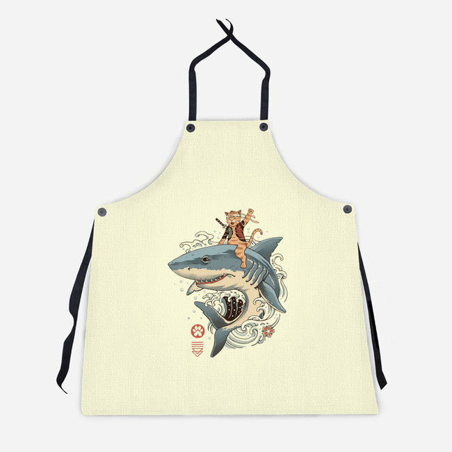 Catana Shark-unisex kitchen apron-vp021