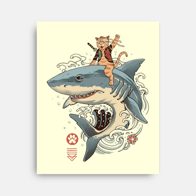 Catana Shark-none stretched canvas-vp021