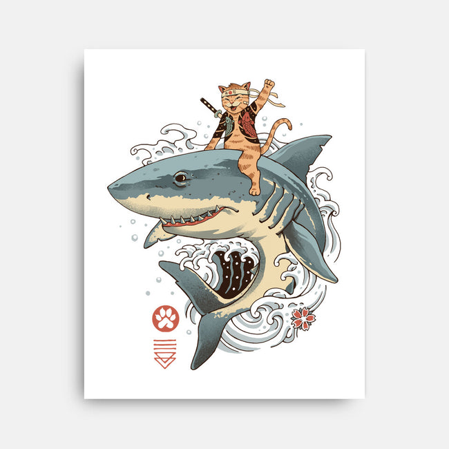 Catana Shark-none stretched canvas-vp021