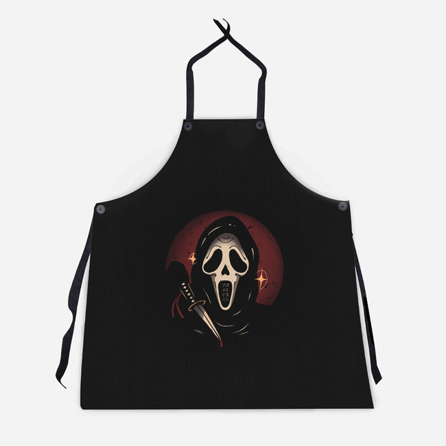 Scream Spirit-unisex kitchen apron-pescapin
