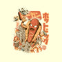 Great Hot Dog-none removable cover w insert throw pillow-ilustrata