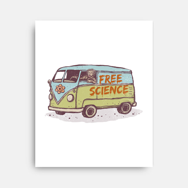 Free Science-none stretched canvas-kg07