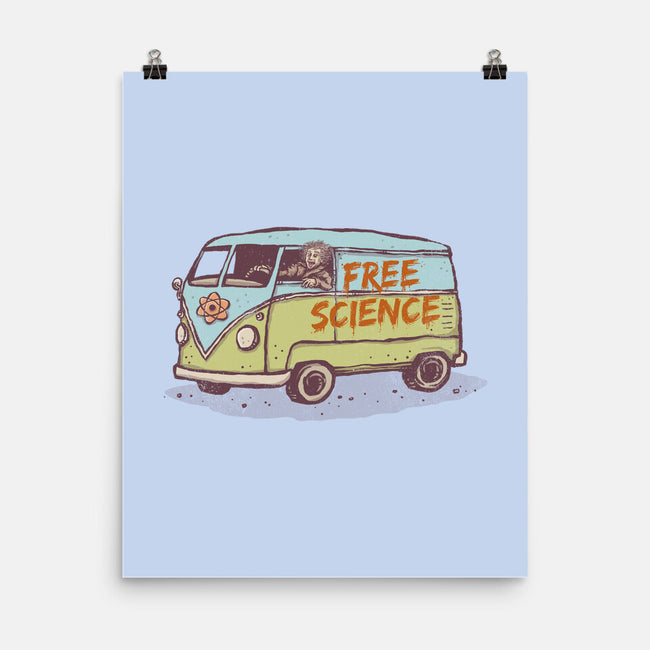 Free Science-none matte poster-kg07