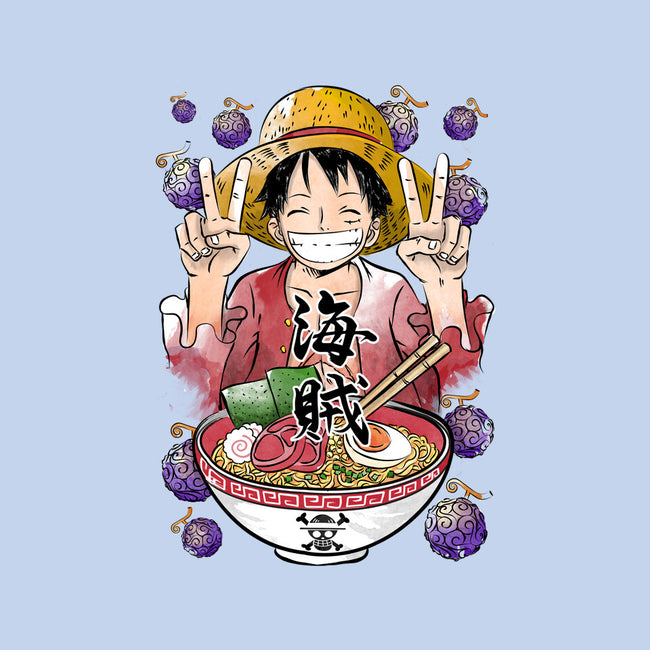 Pirate King Ramen-none removable cover w insert throw pillow-DrMonekers