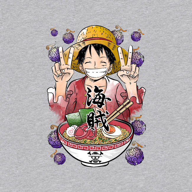 Pirate King Ramen-womens v-neck tee-DrMonekers