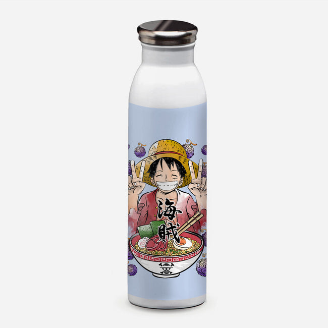 Pirate King Ramen-none water bottle drinkware-DrMonekers