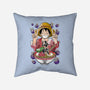 Pirate King Ramen-none removable cover w insert throw pillow-DrMonekers