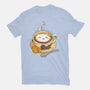 Latte Cat-unisex basic tee-tobefonseca