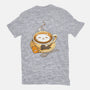 Latte Cat-womens basic tee-tobefonseca