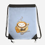 Latte Cat-none drawstring bag-tobefonseca