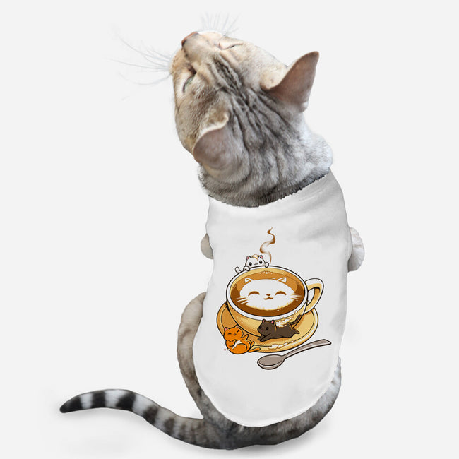 Latte Cat-cat basic pet tank-tobefonseca