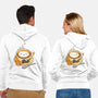 Latte Cat-unisex zip-up sweatshirt-tobefonseca